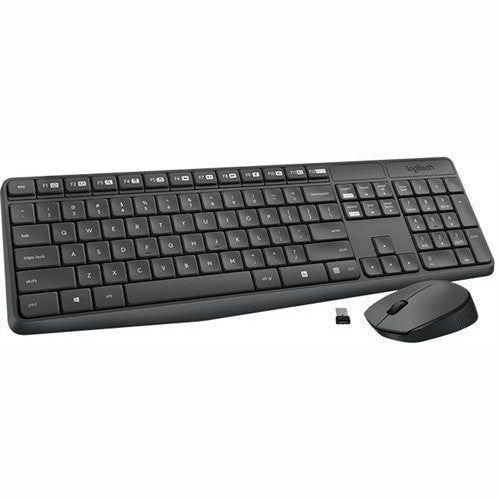 GUNMANSA Logitech MK235 Wireless USB Keyboard and Optical Mouse