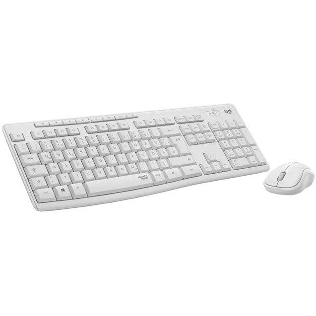 GUNMANSA Logitech MK295 White Wireless Keyboard & Mouse Combo
