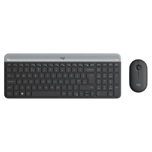 GUNMANSA Logitech MK470 Slim Wireless Keyboard and Mouse Combo