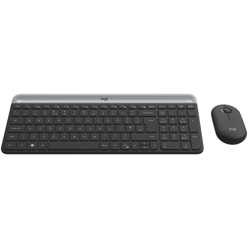 GUNMANSA Logitech MK470 Slim Wireless Keyboard and Mouse Combo