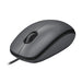 GUNMANSA Logitech Mouse M100, Ambidextrous, Optical, USB Type-A, 1000 DPI, Black