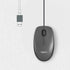 GUNMANSA Logitech Mouse M100, Ambidextrous, Optical, USB Type-A, 1000 DPI, Black
