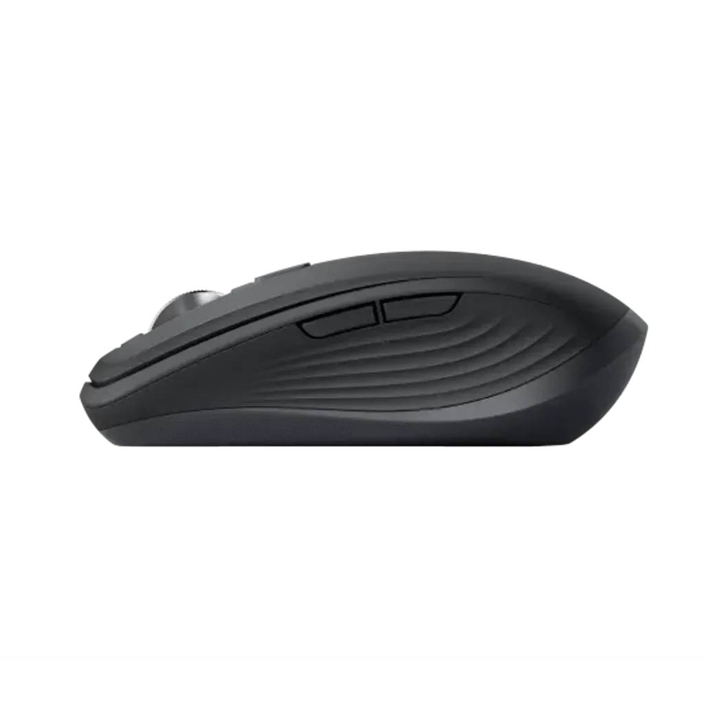 GUNMANSA Logitech MX Anywhere 3S, Right-hand, Laser, RF Wireless + Bluetooth, 8000 DPI, Graphite