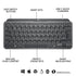 GUNMANSA Logitech MX Keys Mini Minimalist Wireless Illuminated Keyboard