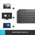 GUNMANSA Logitech MX Keys Mini Minimalist Wireless Illuminated Keyboard
