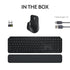 GUNMANSA Logitech MX Keys S Combo, Wireless, RF Wireless + Bluetooth