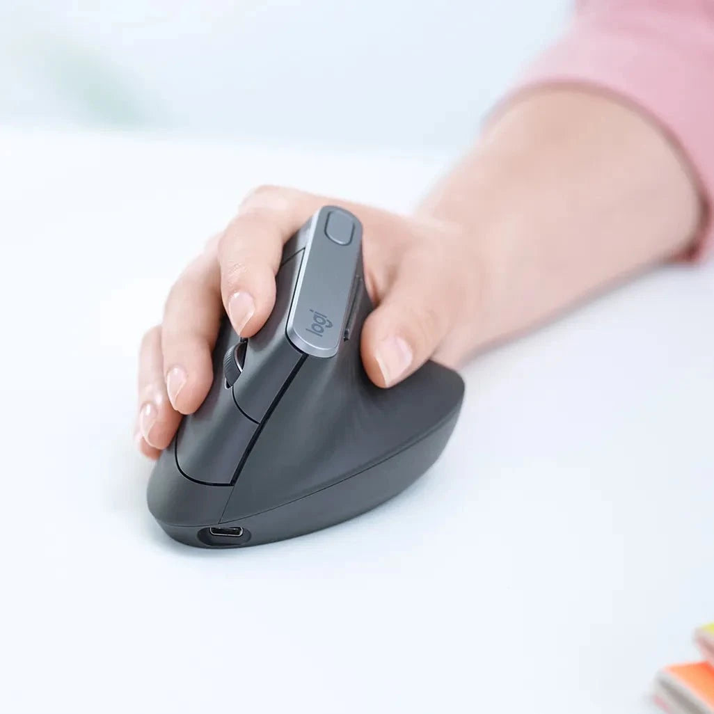 GUNMANSA Logitech MX Vertical Advanced Ergonomic mouse, Right-hand