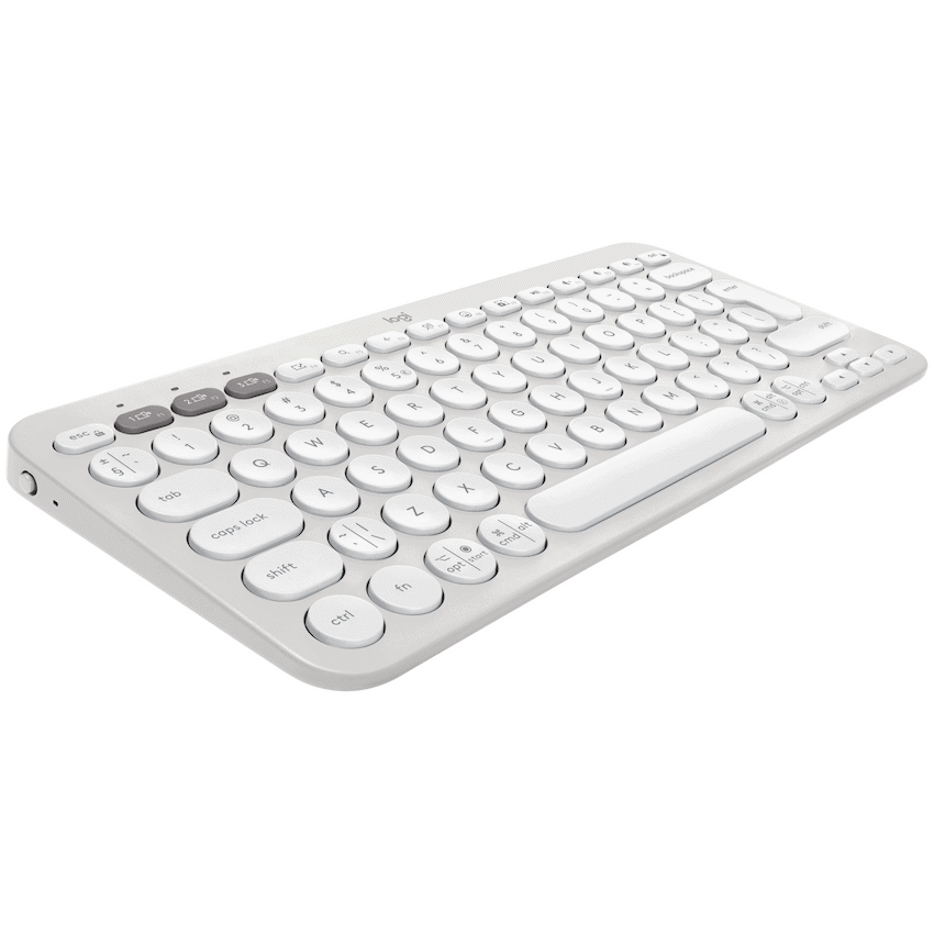 GUNMANSA Logitech Pebble 2 Keyboard & Mouse Combo - White
