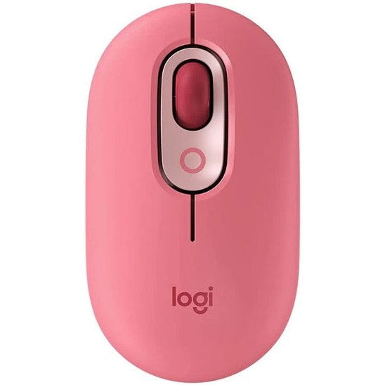 GUNMANSA Logitech POP Heartbreaker Rose Wireless Mouse