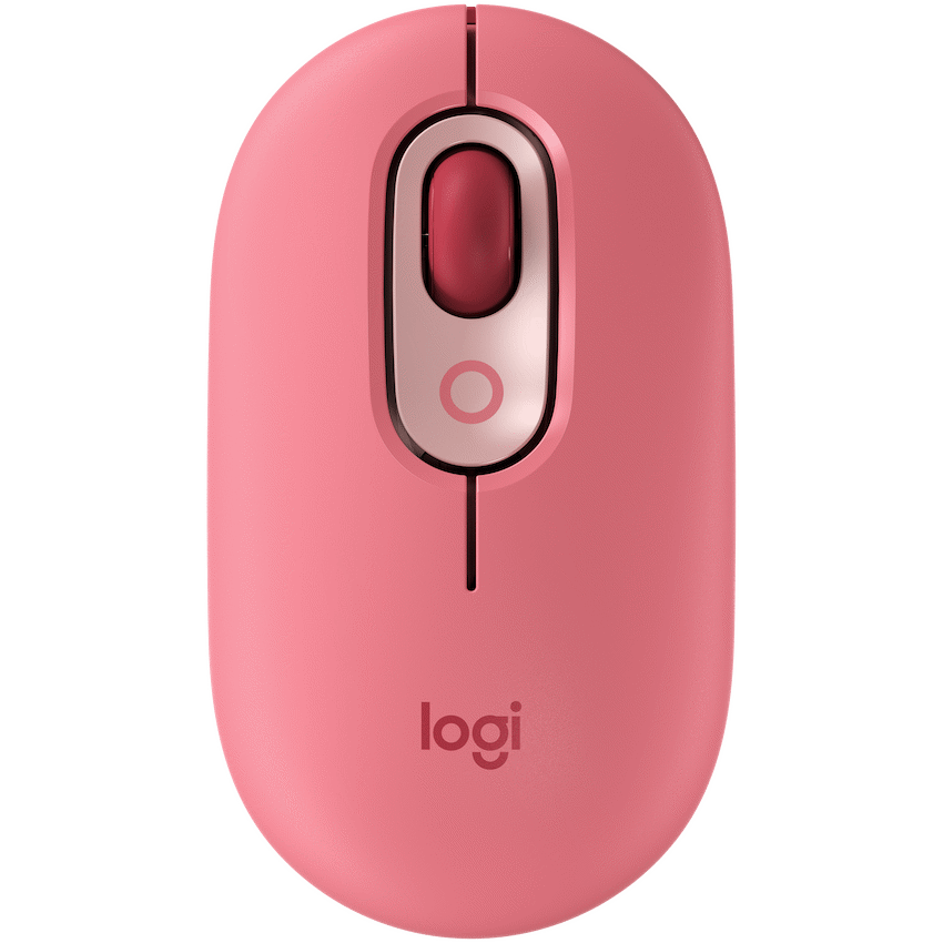 GUNMANSA Logitech POP Heartbreaker Rose Wireless Mouse