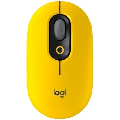 GUNMANSA Logitech POP Silent Wireless Mouse Yellow