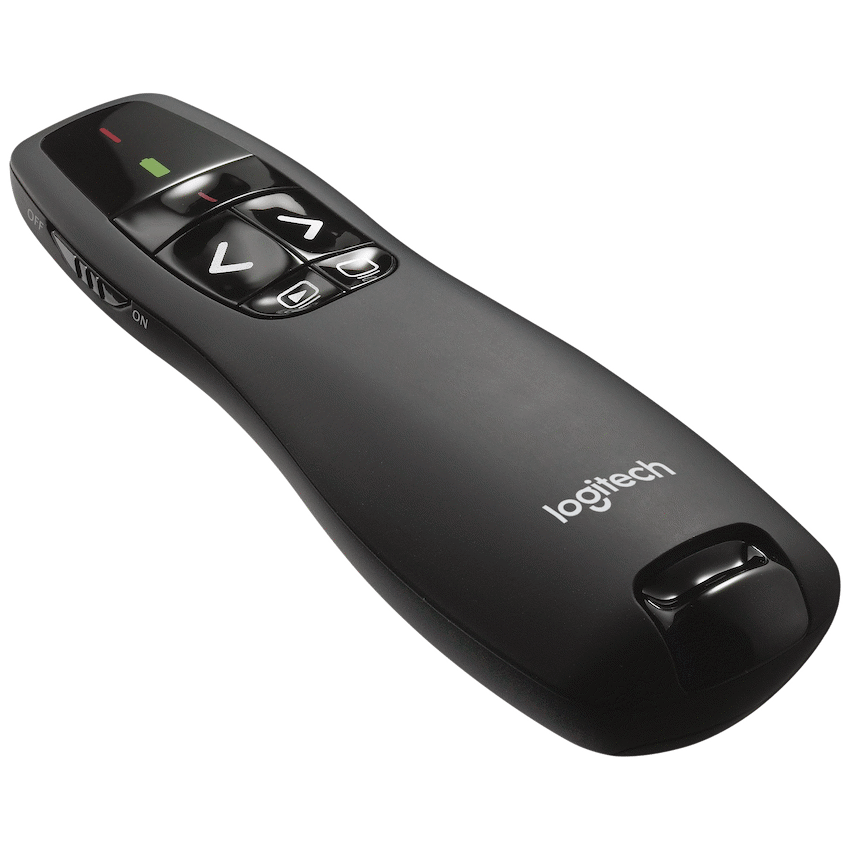 GUNMANSA Logitech R400 Presenter - (Red