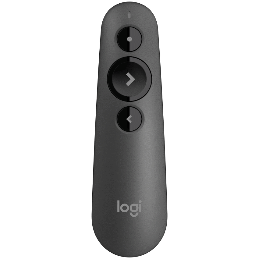 GUNMANSA Logitech R500s Laser Pointer Presentation Remote Graphite