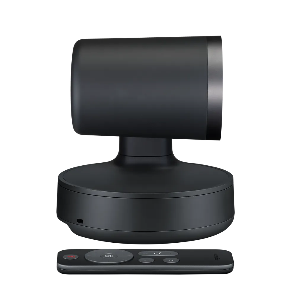 GUNMANSA Logitech Rally Camera, 3840 x 2160 pixels, 60 fps, 90°, 15x, Black