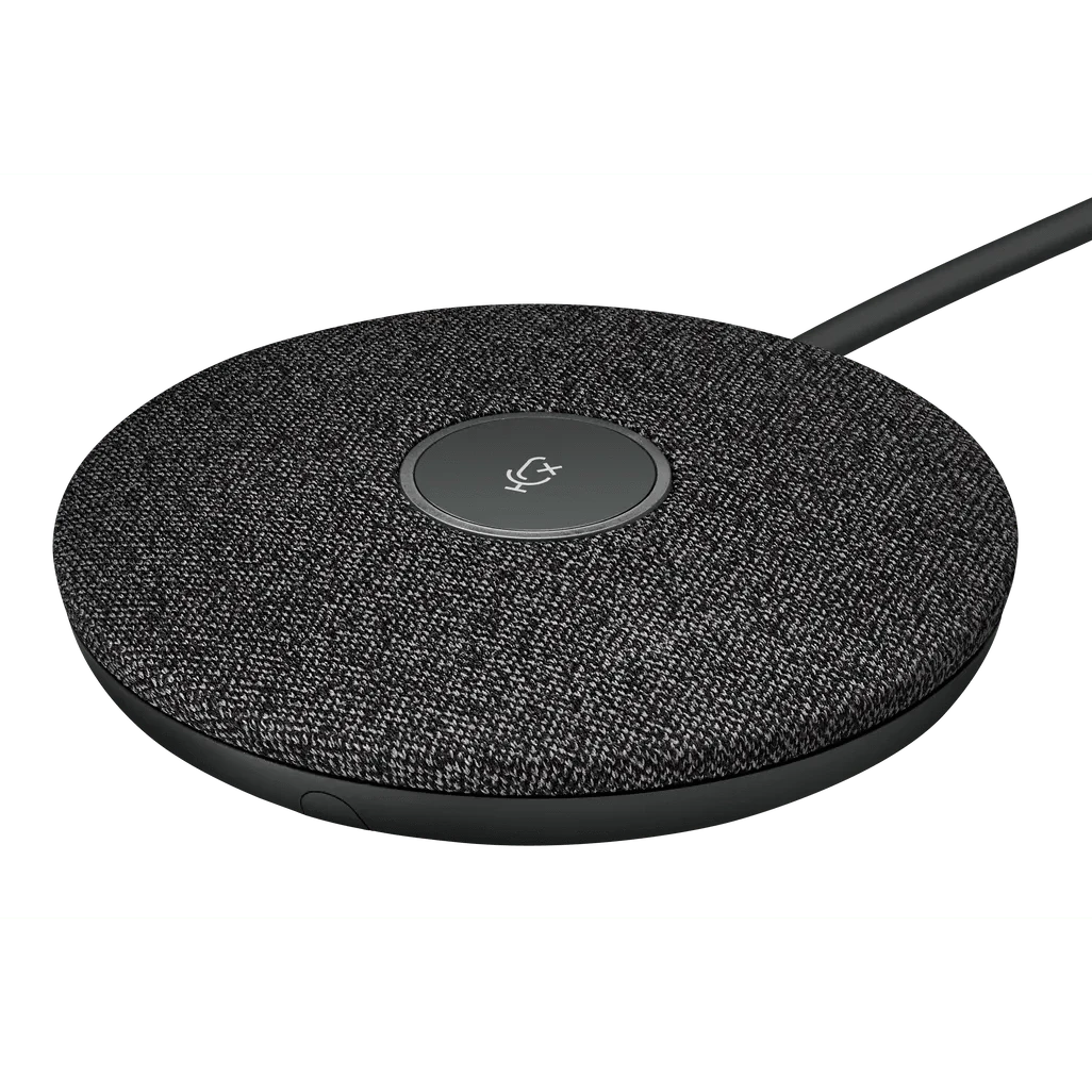 GUNMANSA Logitech Rally Mic Pod, Table microphone, -27 dB, 90 - 16000 Hz, 48 kHz, Omnidirectional, 4.5 m