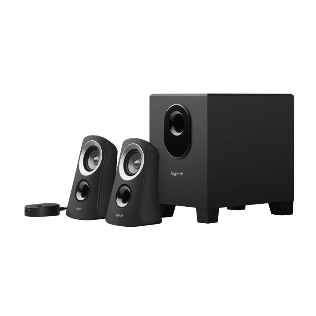 GUNMANSA Logitech Speaker System Z313, 2.1 channels, 25 W, PC, Black, 50 W, Wired