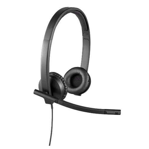 GUNMANSA Logitech VC - Headset H570e Stereo (Double Ear) USB