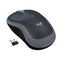 GUNMANSA Logitech Wireless Mouse M185, Ambidextrous, Optical, RF Wireless, 1000 DPI, Black, Grey