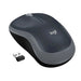 GUNMANSA Logitech Wireless Mouse M185, Ambidextrous, Optical, RF Wireless, 1000 DPI, Black, Grey
