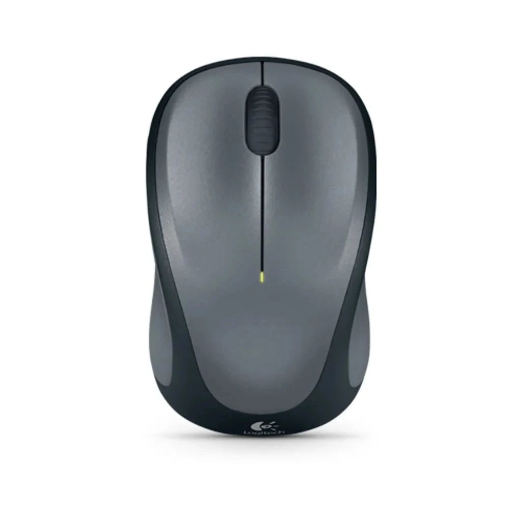 GUNMANSA Logitech Wireless Mouse M235, Ambidextrous, Optical, RF Wireless, 1000 DPI, Grey