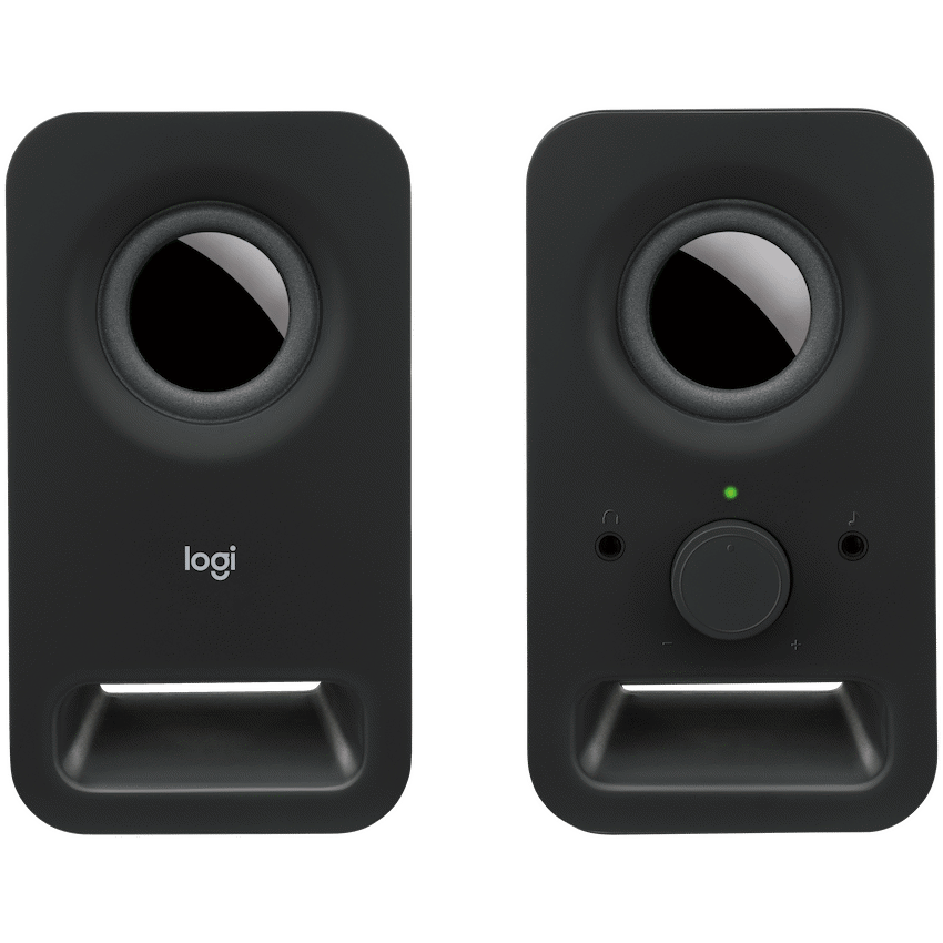 GUNMANSA Logitech Z150 Multimedia Mini Speakers Midnight Black