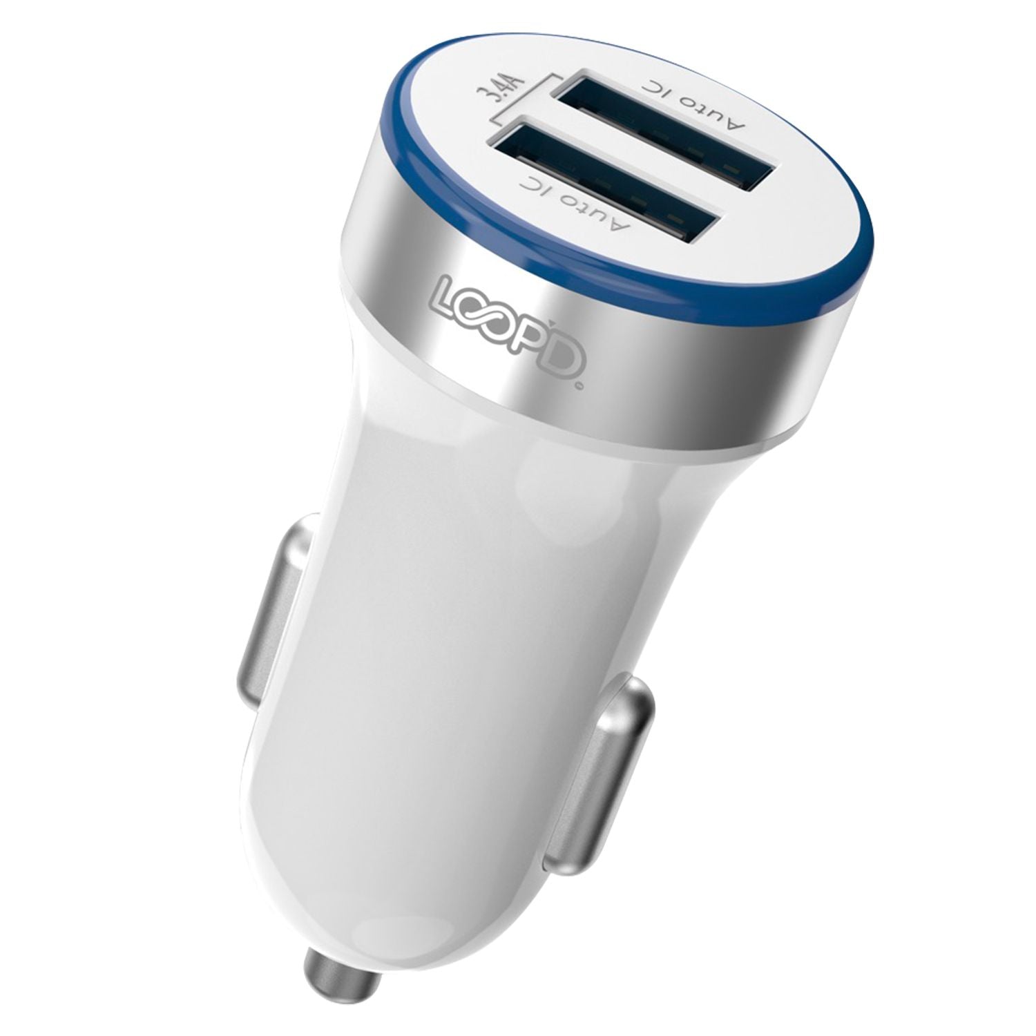 GUNMANSA LOOP'D Dual USB Port Car Charger - 17W