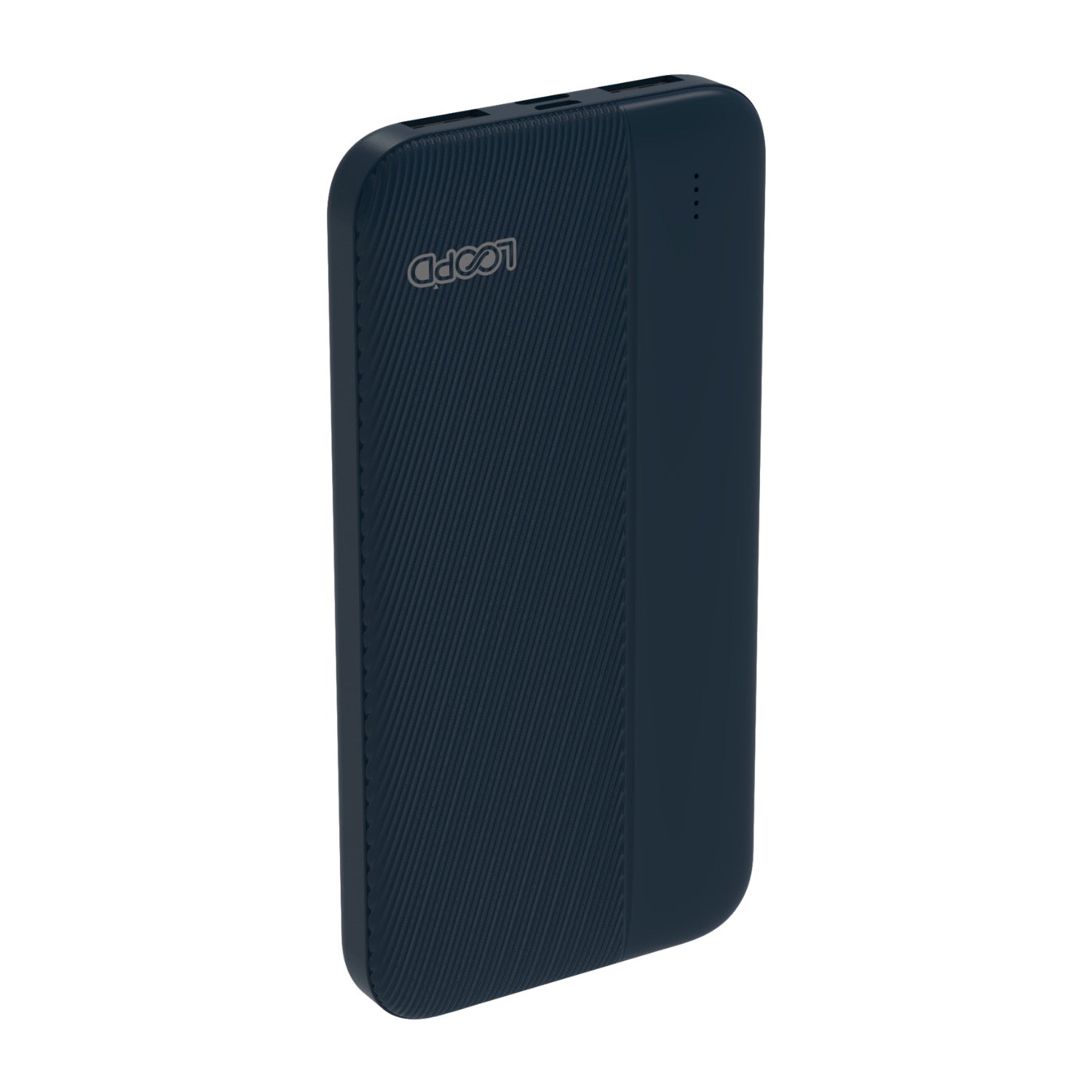 GUNMANSA LOOPD 4LED Indicator Powerbank - 10000mAh - Navy Blue