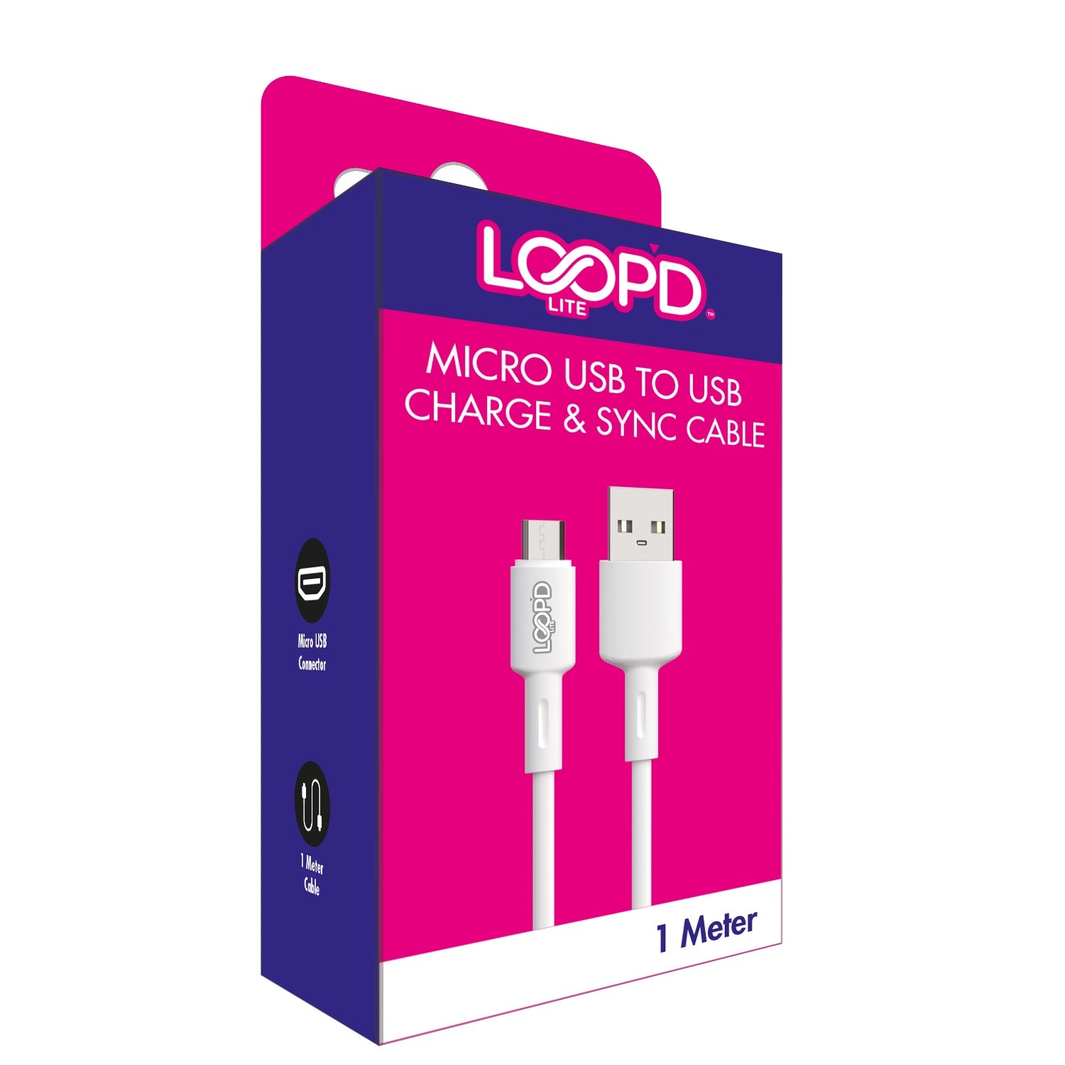 GUNMANSA LOOPD LITE USB To Micro USB Cable - 1 Meter