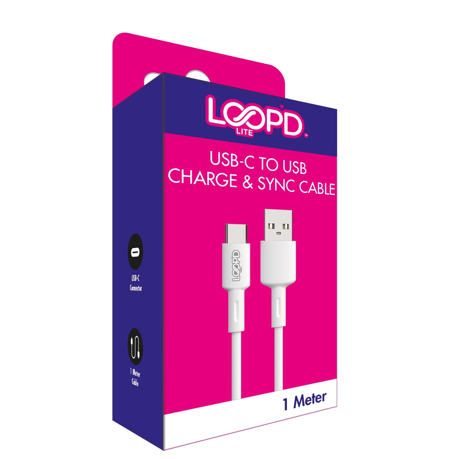 GUNMANSA LOOPD LITE USB To USB Type-C Cable - 1 Meter