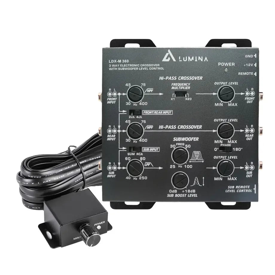 GUNMANSA Lumina IDX-M-360 3-Way Digital Crossover