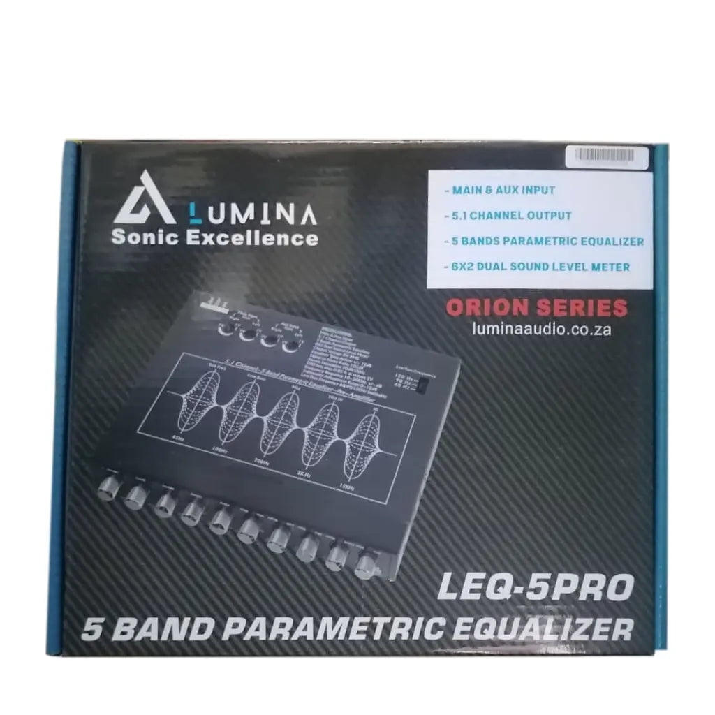 GUNMANSA Lumina LEQ-5PRO 5-Band Equalizer With Reactive Light