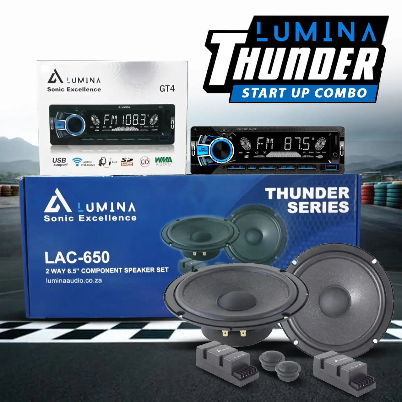 GUNMANSA Lumina Thunder Start Up Audio Combo