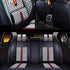 GUNMANSA Luxury Italian Inspired Car Seat Covers With Steering Wheel Cover (12-Piece)