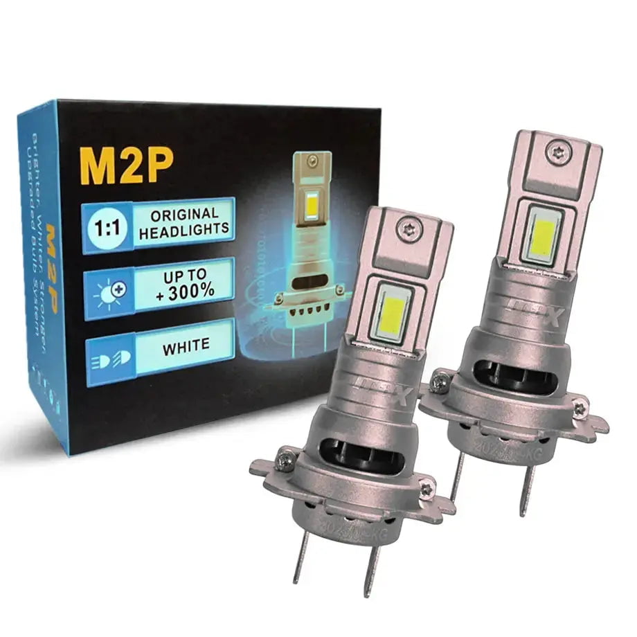 GUNMANSA M2P Ultra Compact Plug & Play LED Bulb Kit - H7
