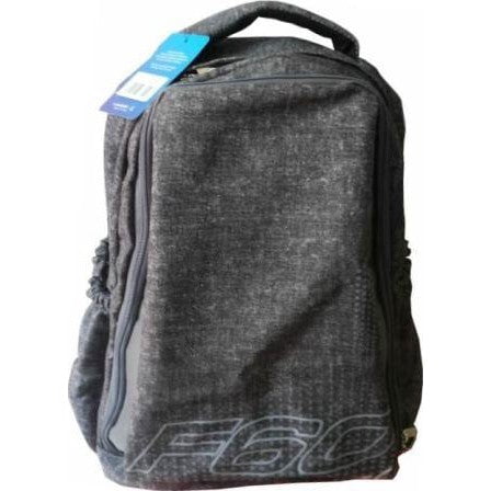 GUNMANSA Macaroni Black and Grey Laureate Student Backpack