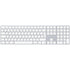 GUNMANSA MAGIC KEYBOARD WITH NUMERIC KEYPAD - INTERNATIONAL ENGLISH - SILVER
