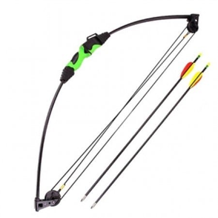 GUNMANSA Man Kung 12lbs Lime Compound Bow MK-CB015BK