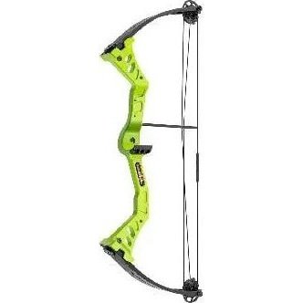 GUNMANSA MAN KUNG 25LBS COMPOUND BOW SET/ BLACK - MK-CBK1-BK