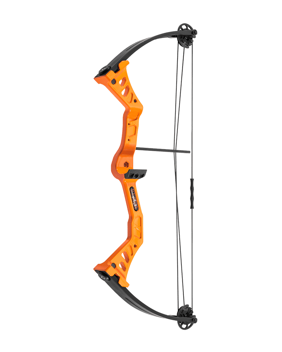 GUNMANSA Man Kung 25lbs Orange Compound Bow Set MK-CBK1-OR