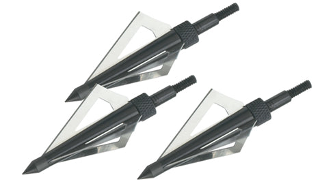 GUNMANSA Man Kung 3pc 3 Blade Broadhead Arrowhead MK-3BAL