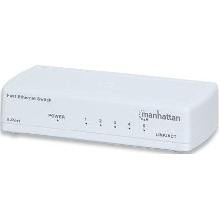 GUNMANSA Manhattan 5 Port Fast Ethernet Switch