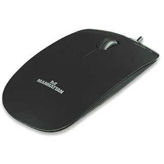 GUNMANSA Manhattan Black 1000 dpi Silhouette Optical Mouse