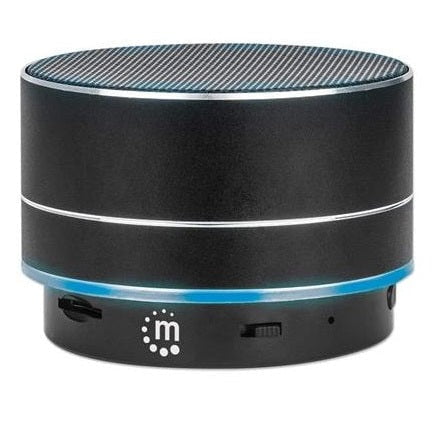 GUNMANSA Manhattan Black Metallic LED Bluetooth Speaker