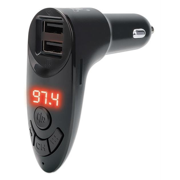 GUNMANSA Manhattan Bluetooth FM Transmitter with Dual USB Ports
