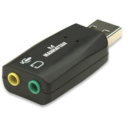 GUNMANSA Manhattan Hi-Speed USB 3-D Sound Adapter