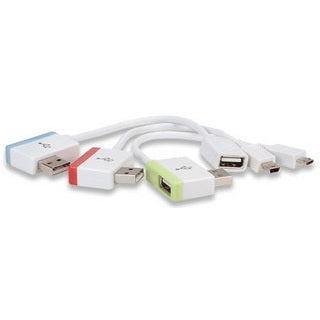 GUNMANSA Manhattan iLynk Hub+ - USB Hub, Micro & Mini USB Adapter