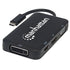 GUNMANSA Manhattan USB-C 4-in-1 Audio Video Converter