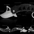 GUNMANSA Mantis Snaggletooth 1 Folding Karambit 2, Black G10 Handles - MKF-813