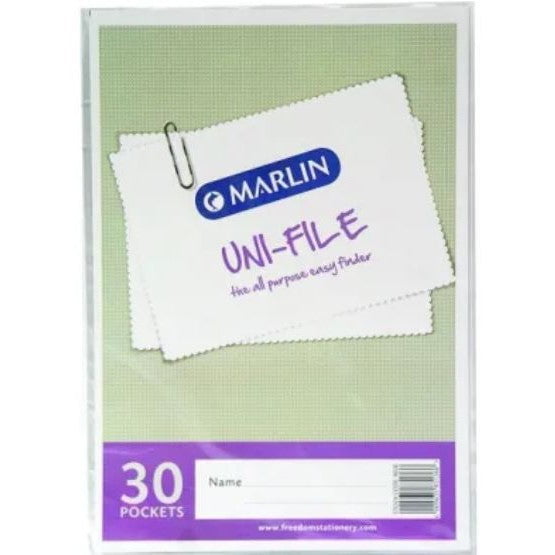GUNMANSA Marlin A4 All Purpose 20 Page UniFile Display Book