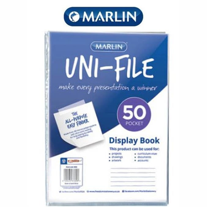 GUNMANSA Marlin A4 All Purpose 50 Page UniFile Display Book